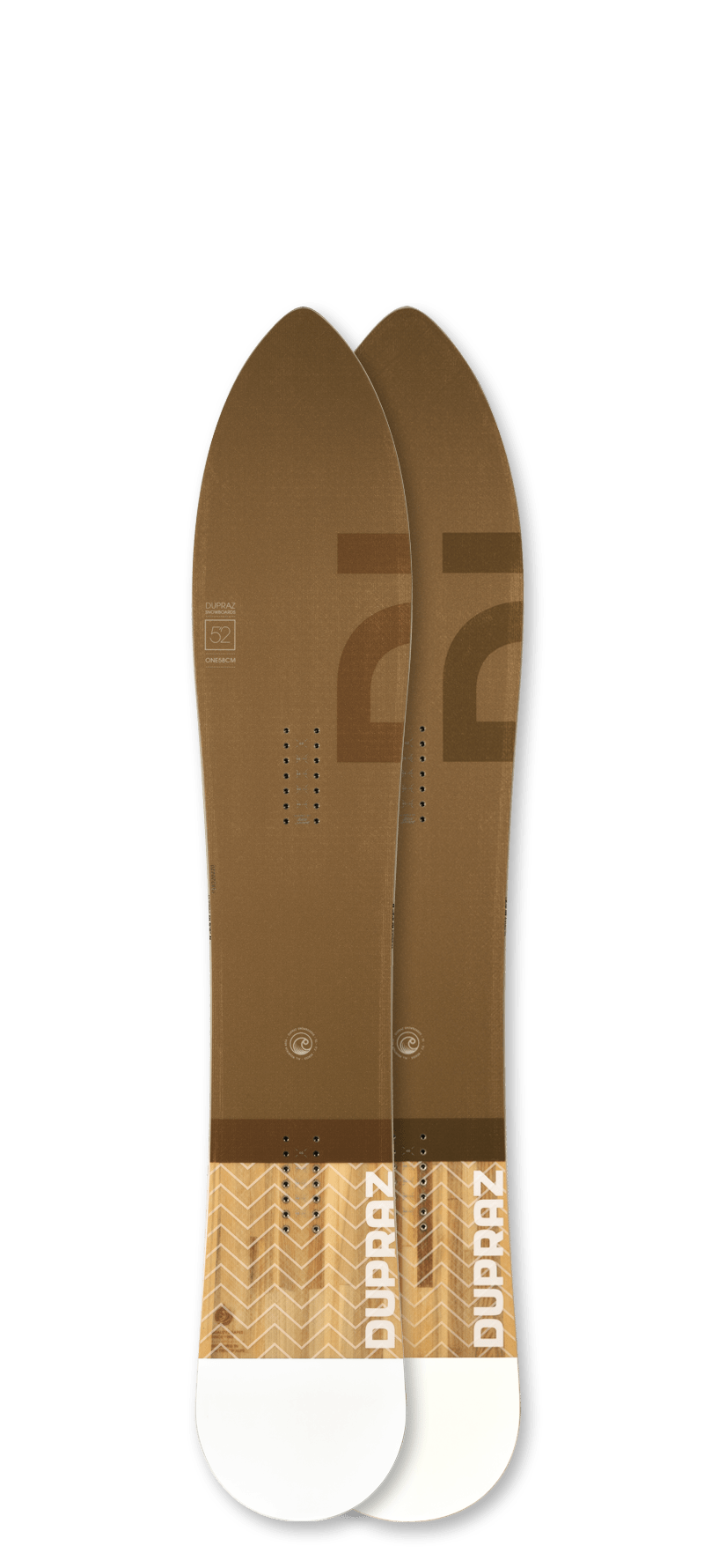 Un Snowboard Dupraz D1 5'2